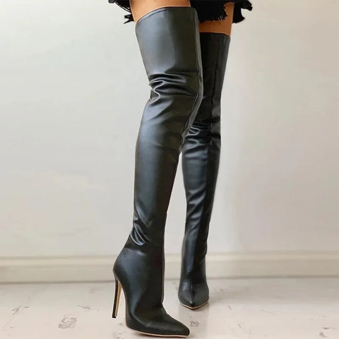 11 cm Super High Heel Over Knee Long Boots