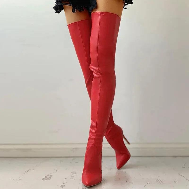 11 cm Super High Heel Over Knee Long Boots