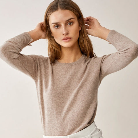 Standard Thickness O-Neck Winter Sweaters