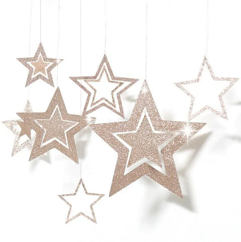 Hollowed-Out Star Christmas Decoration