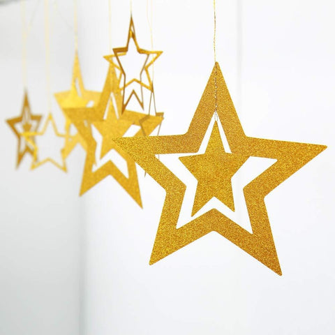 Hollowed-Out Star Christmas Decoration