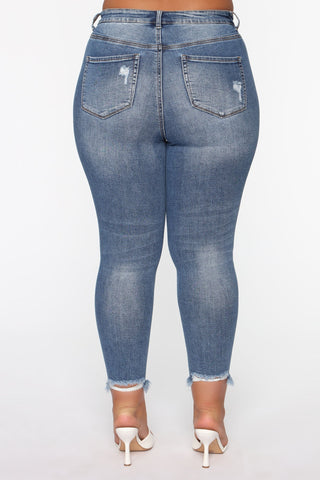 The Comeback High Rise Skinny Jeans - Light Blue Wash
