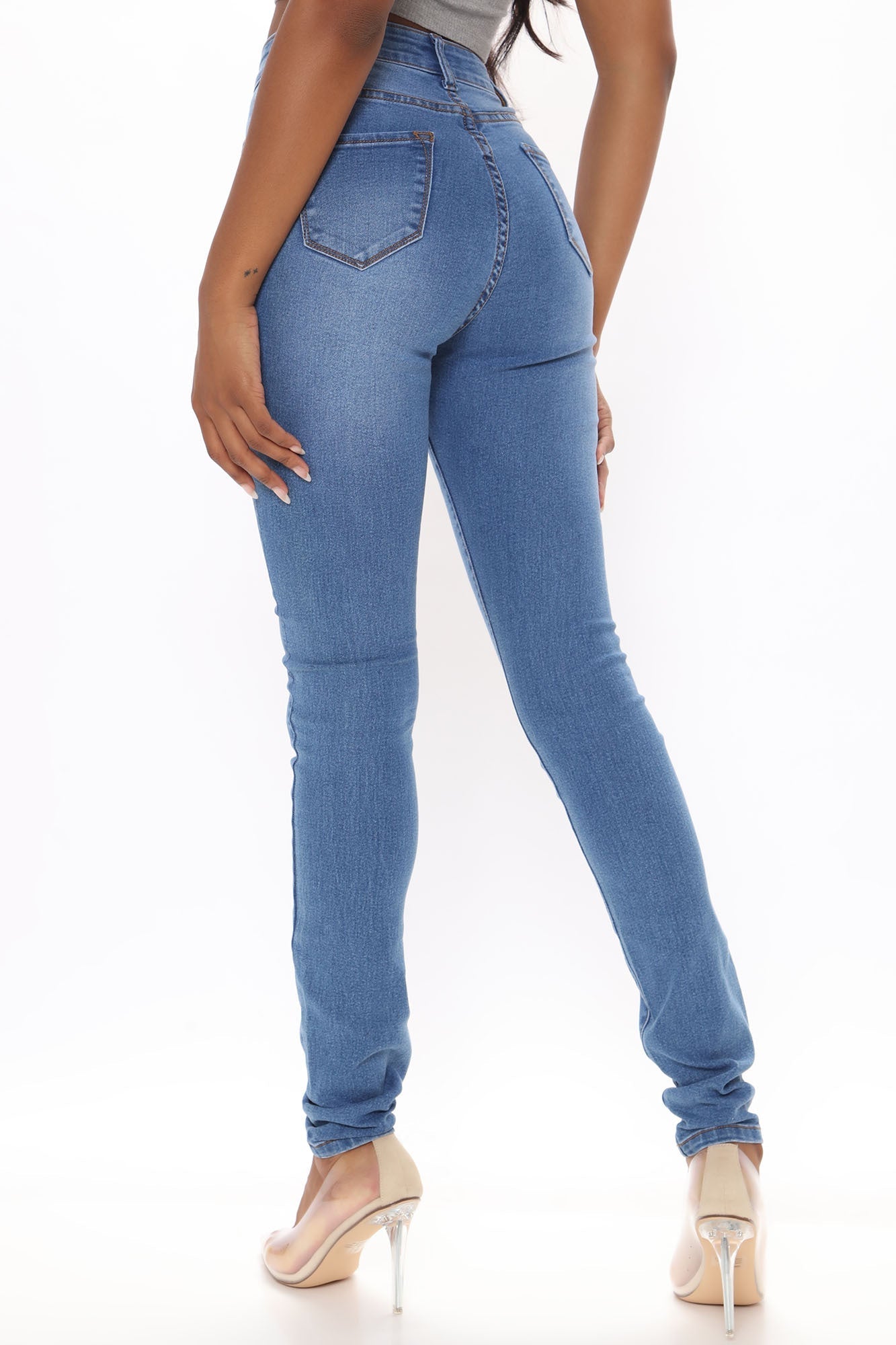 Tall Supernatural High Rise Jeans - Medium Blue Wash