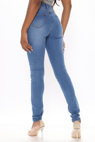 Tall Supernatural High Rise Jeans - Medium Blue Wash
