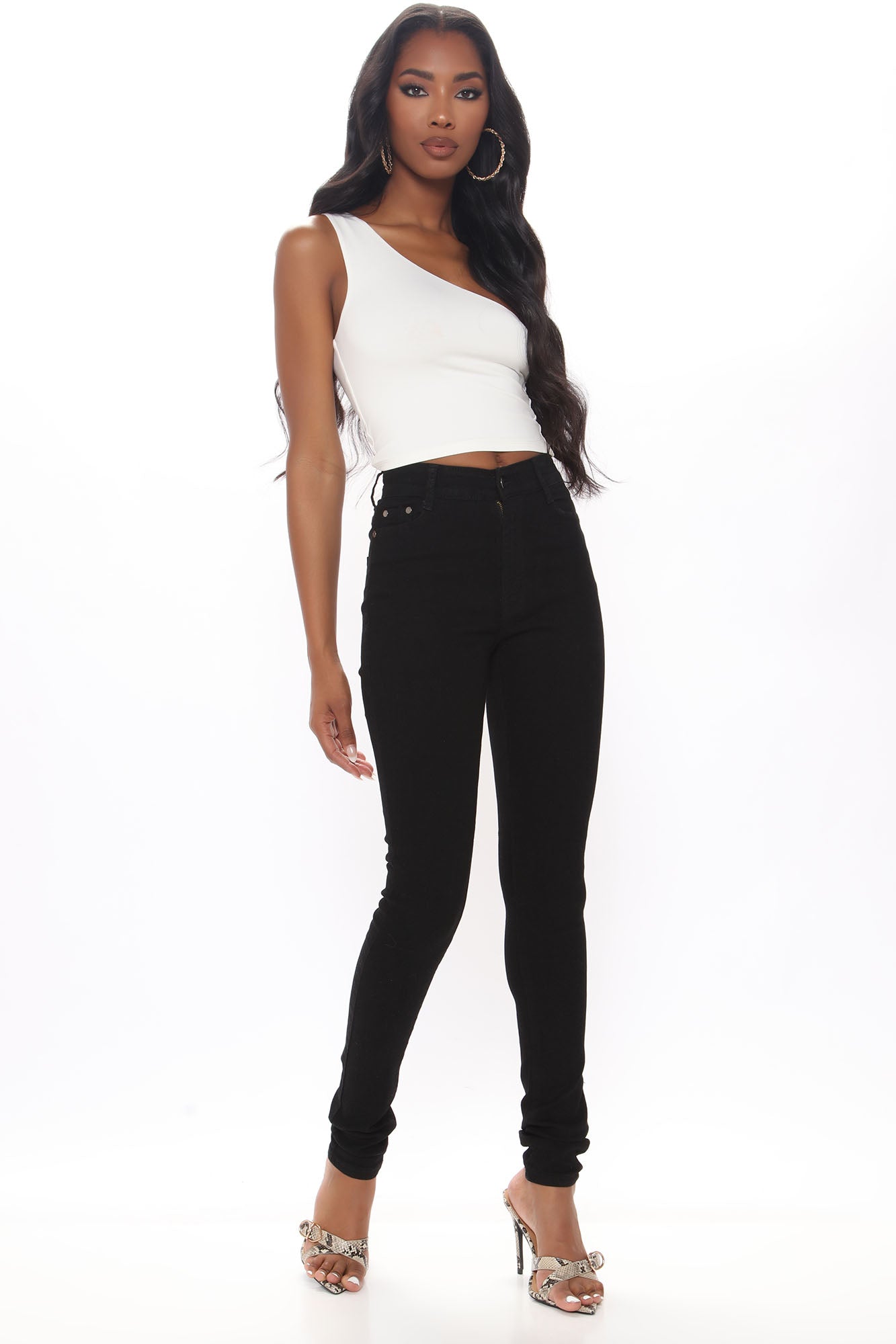 Tall Coraline High Rise Jeans - Black