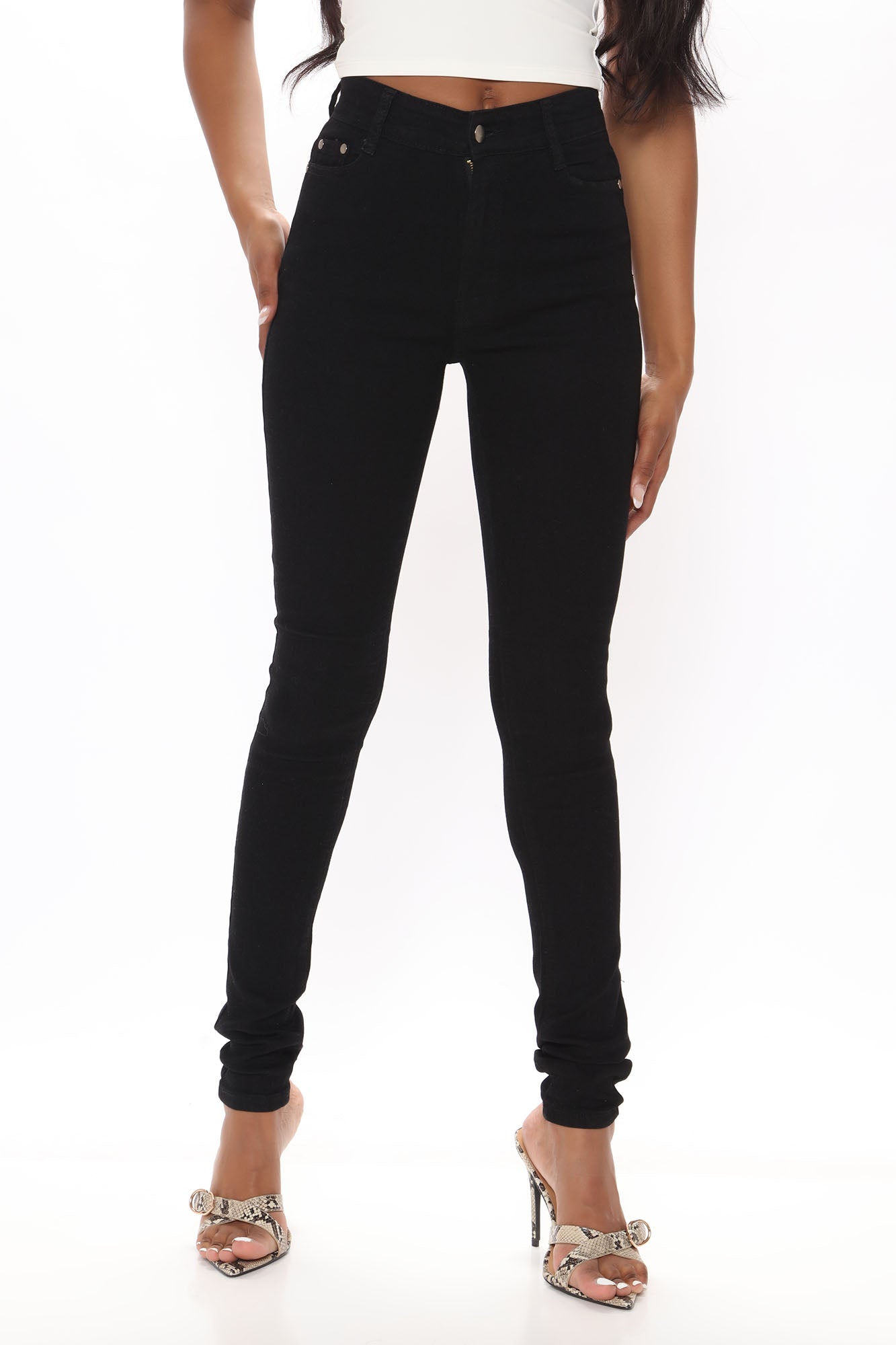 Tall Coraline High Rise Jeans - Black