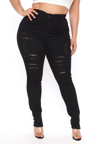 Tall Drive To The Ocean Jeans - Black