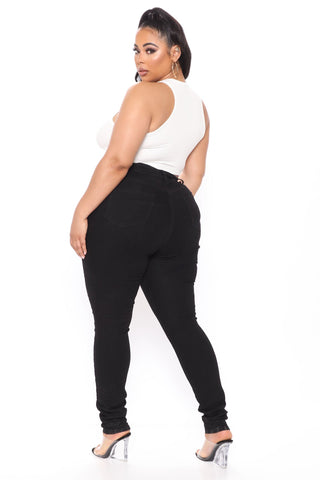 Tall Drive To The Ocean Jeans - Black