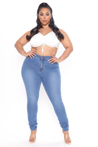 Tall Supernatural High Rise Jeans - Medium Blue Wash