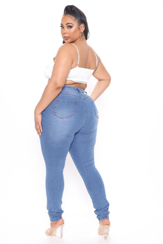 Tall Supernatural High Rise Jeans - Medium Blue Wash