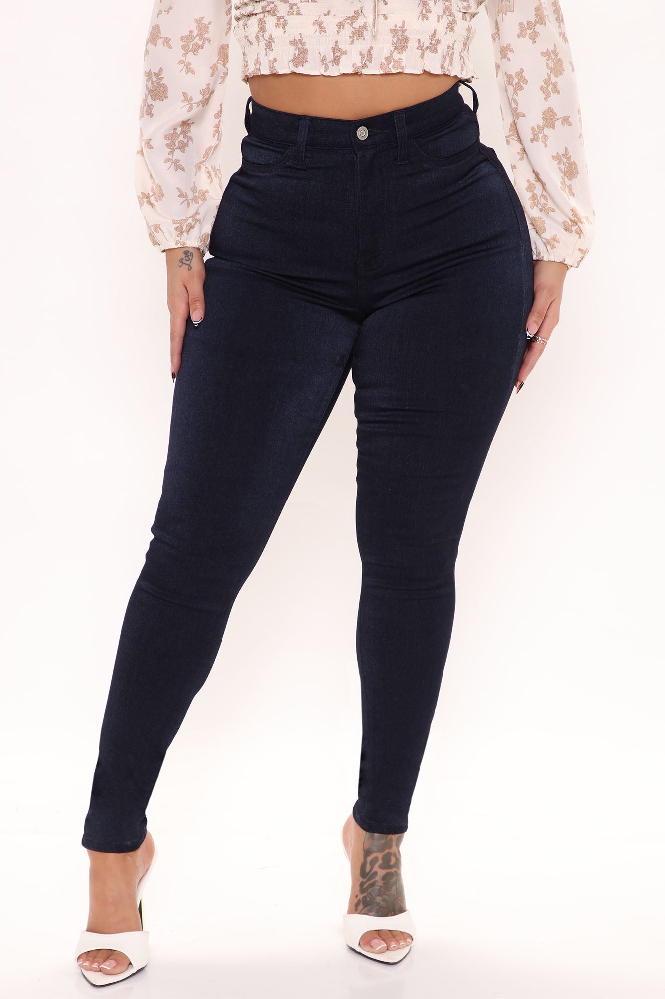 Tall Eva Super Soft Curvy Skinny Jean - Indigo