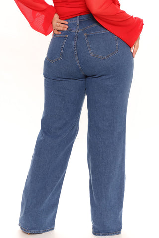 Tall Sweet Love Straight Leg Jeans - Medium Blue Wash
