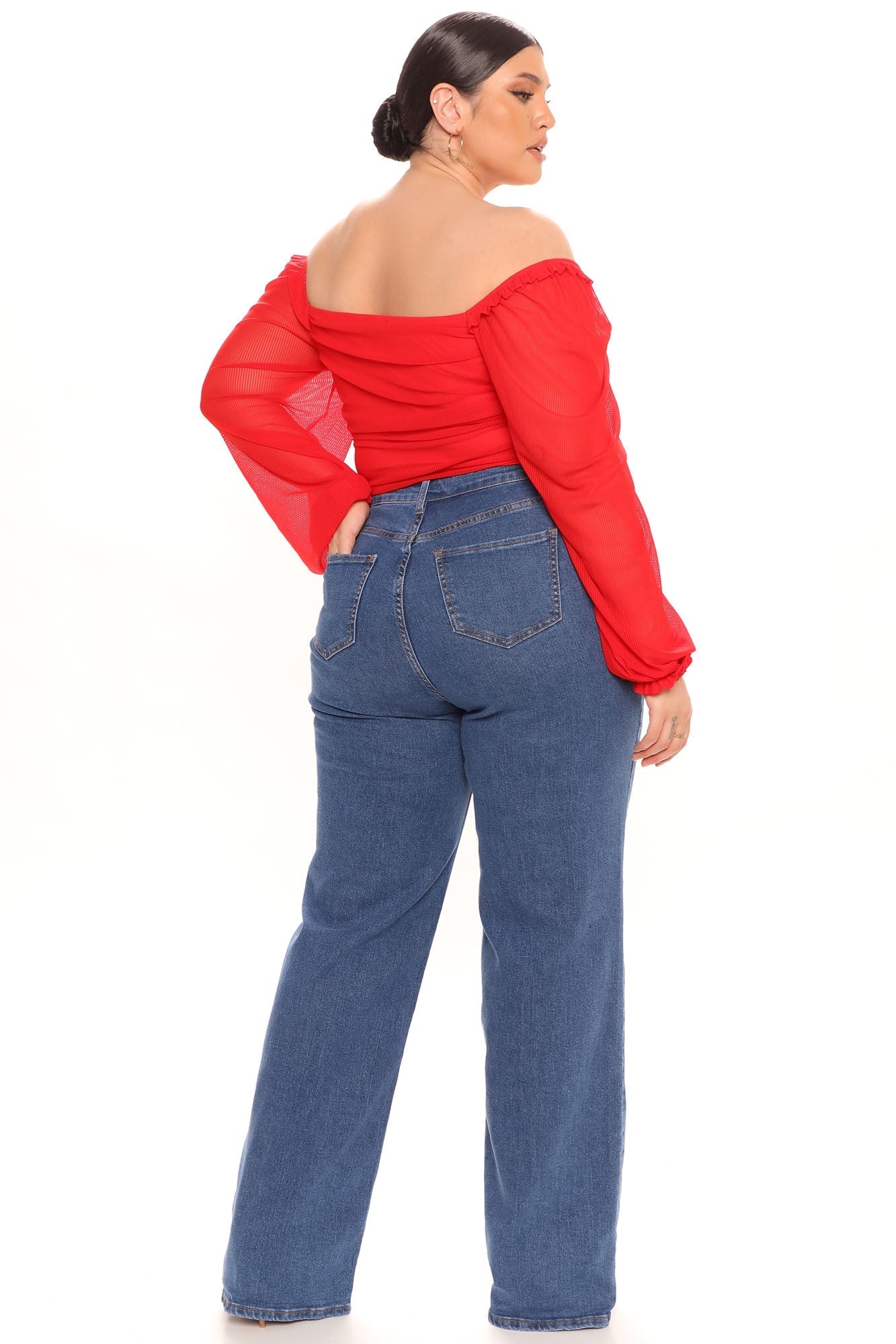 Tall Sweet Love Straight Leg Jeans - Medium Blue Wash