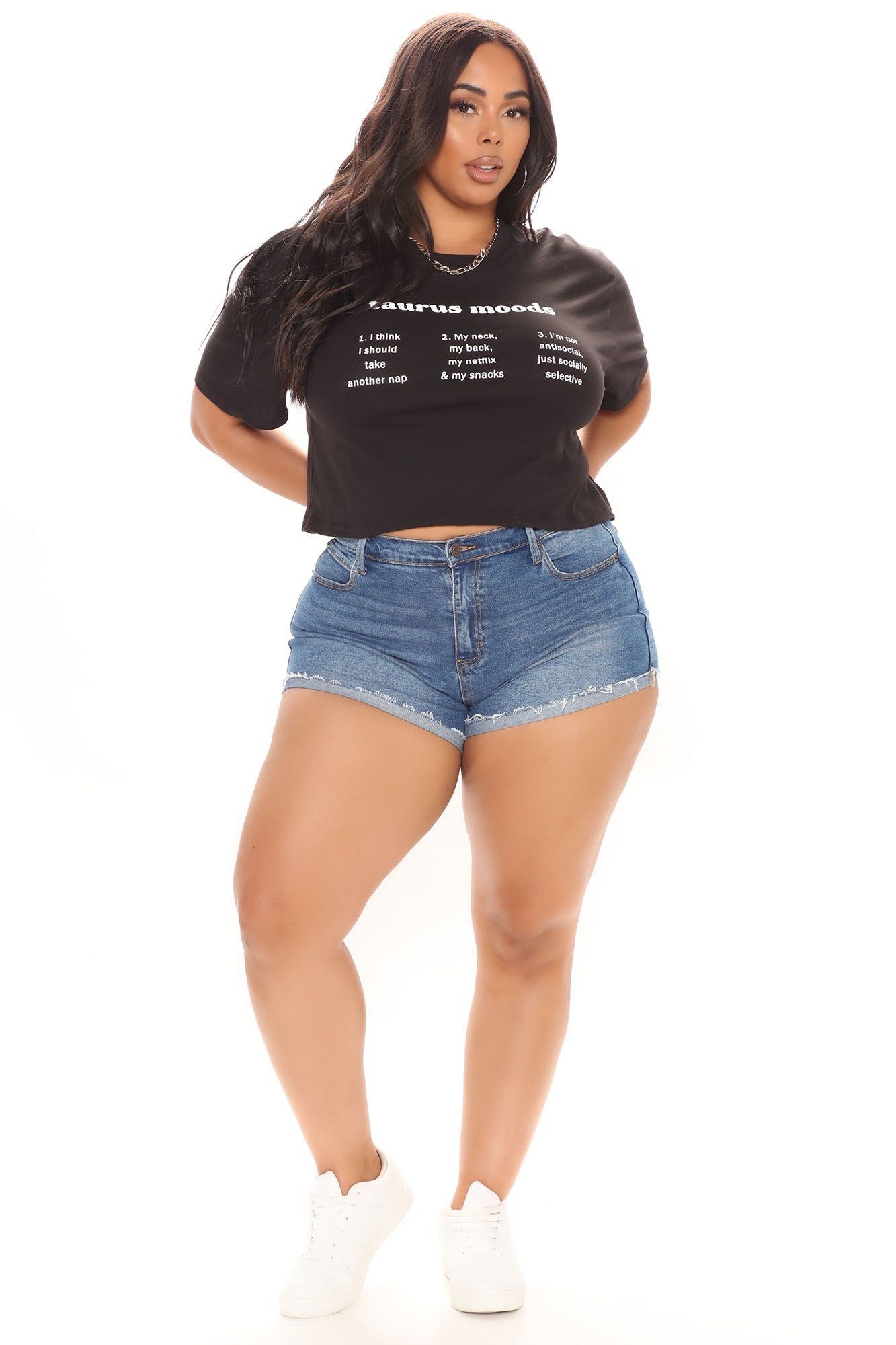 What A Throwback Cheeky Stretch Denim Shorts - Dark Wash
