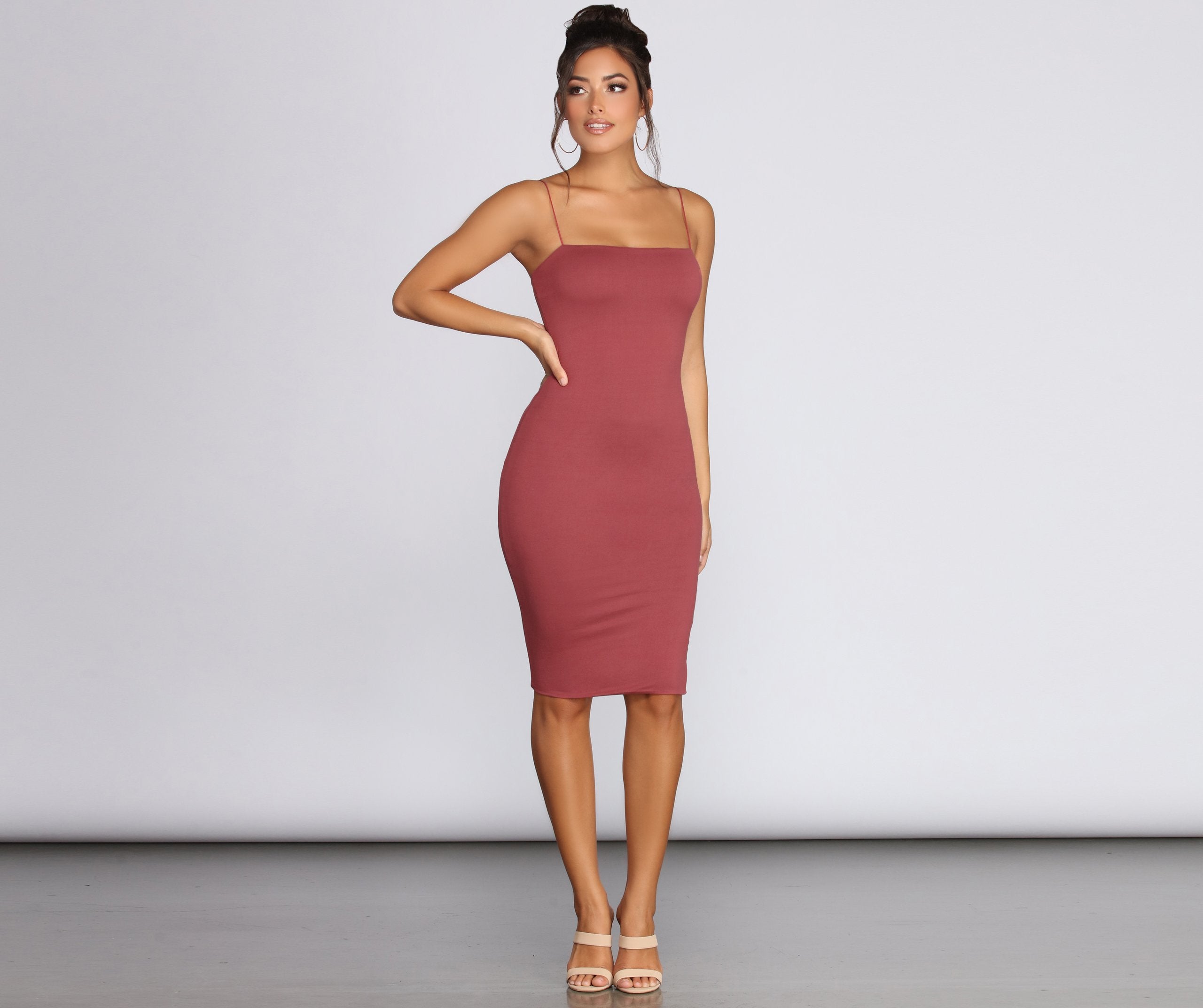 Simple And Stunning Midi Dress