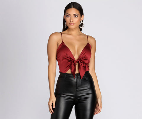 Eleganter Satin-Bodysuit