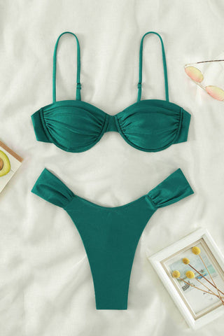 Bella Satin Bikini Set