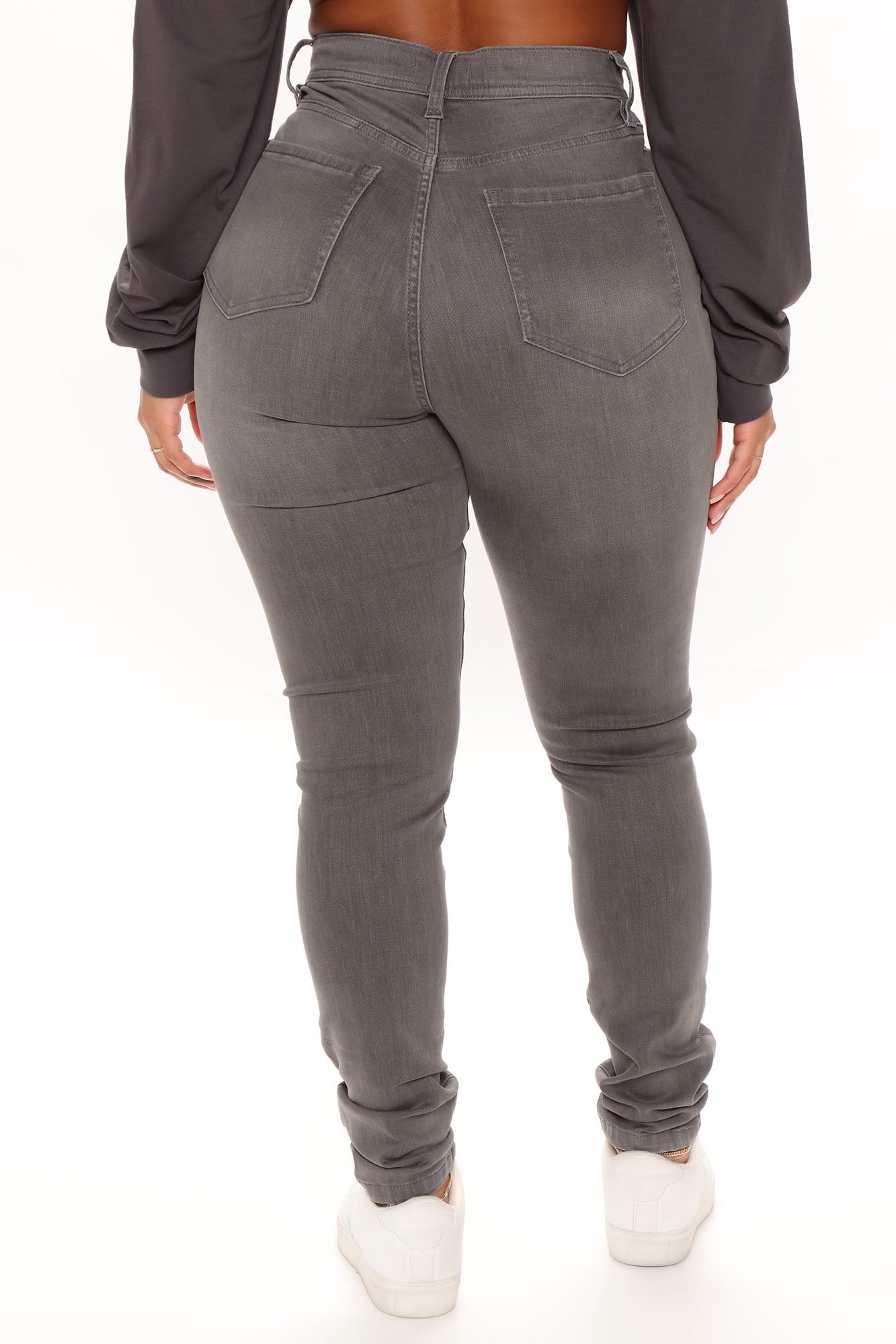 Soho Stretch Skinny Jeans - Grey
