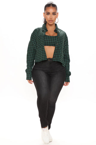 Tell Slit Like It Is Skinny Jeans - Black