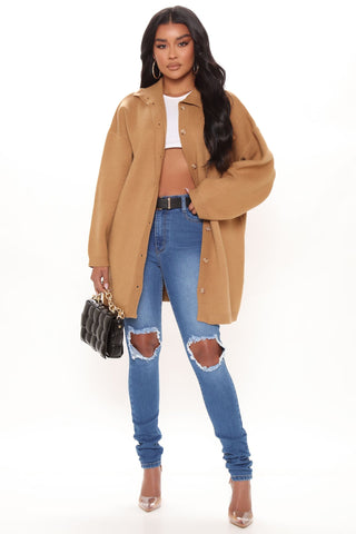 Tall Distracted High Rise Jeans - Medium Blue Wash