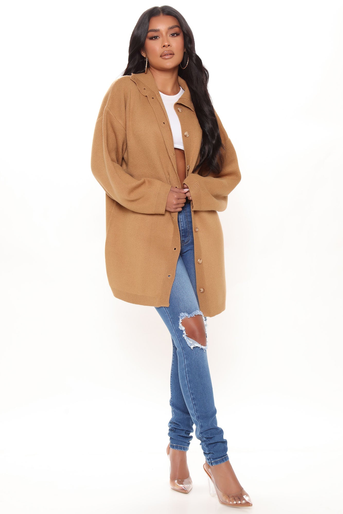 Tall Distracted High Rise Jeans - Medium Blue Wash