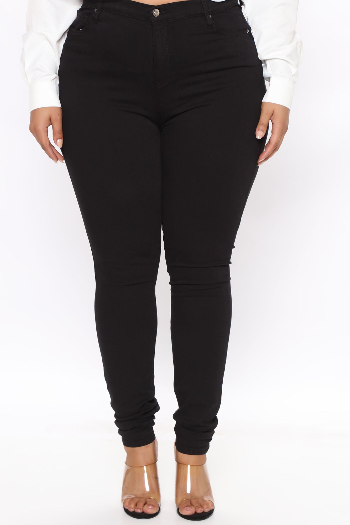 Tall Santorini Super Stretch Skinny Jeans - Black