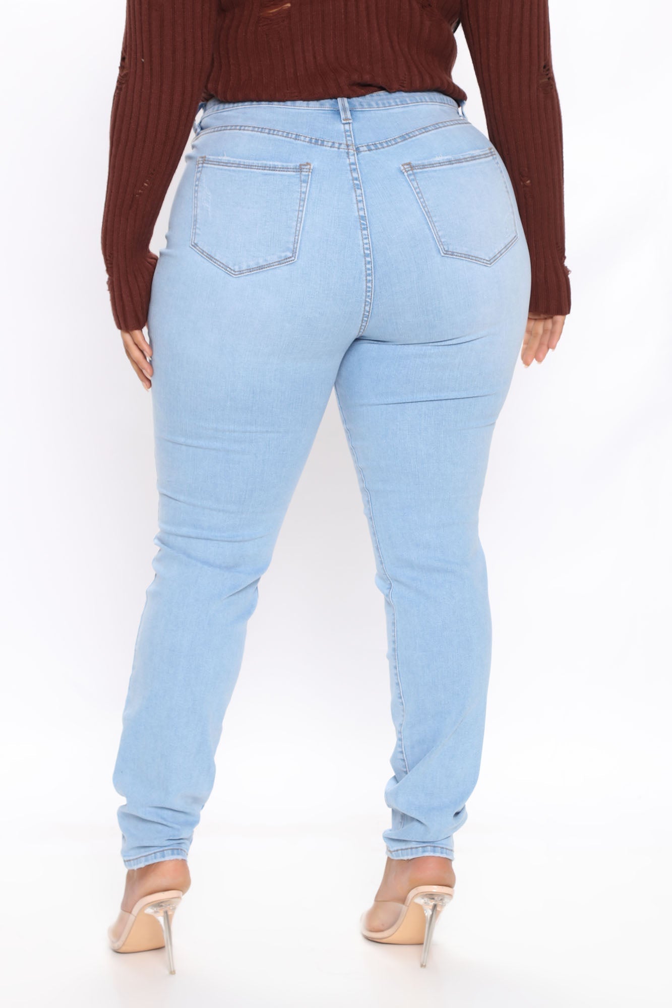 Tall Hannah High Rise Jeans - Light Blue Wash