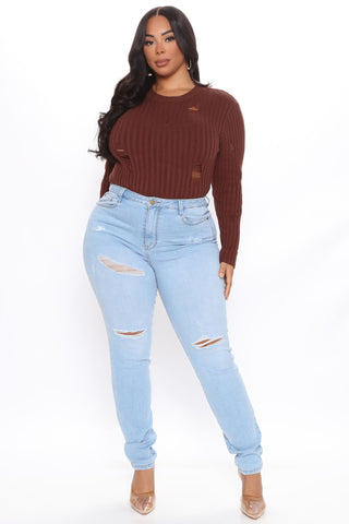 Tall Hannah High Rise Jeans - Light Blue Wash