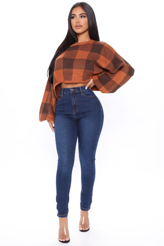 Superhuman High Rise Jeans - Dark Wash