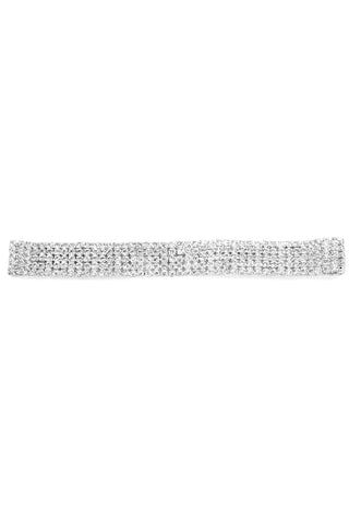 Simple Glam Rhinestone Choker