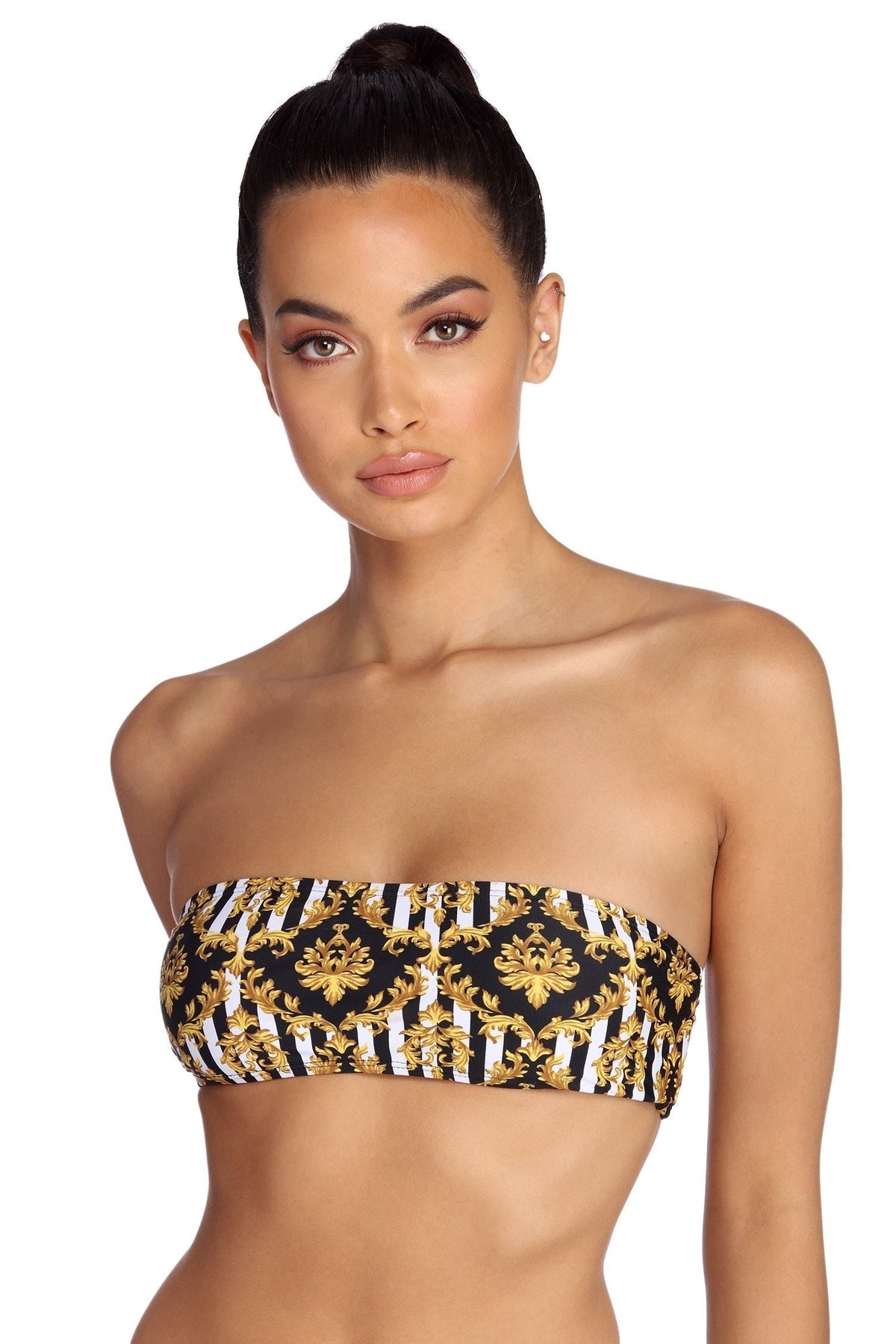 So Chic Bandeau Swim Top