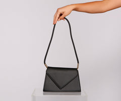 Smooth And Sleek Faux Leather Crossbody