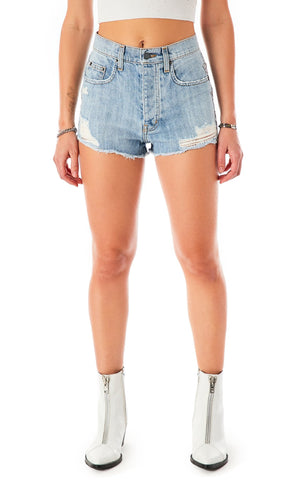 TITANIA LUNA STAR PATCH DENIM SHORT