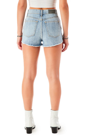 TITANIA LUNA STAR PATCH DENIM SHORT