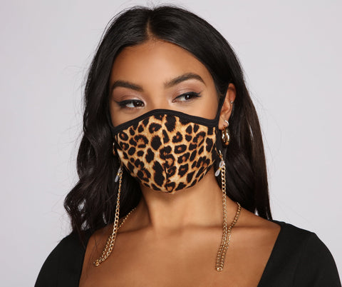 So Chic Kettenglied-Maskenkette