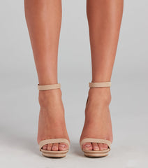 Fab Faux Suede Island Heels