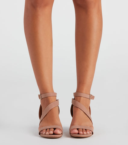 Under Wraps Strappy Block Heels