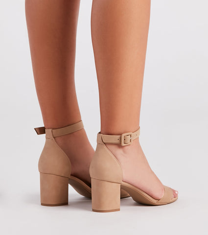 Must-Have Basic Short Block Heels