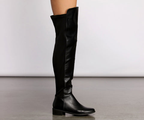 Schicke und elegante Overknee-Stiefel