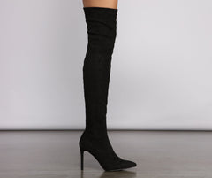 Over The Knee Stiletto Heel Boots