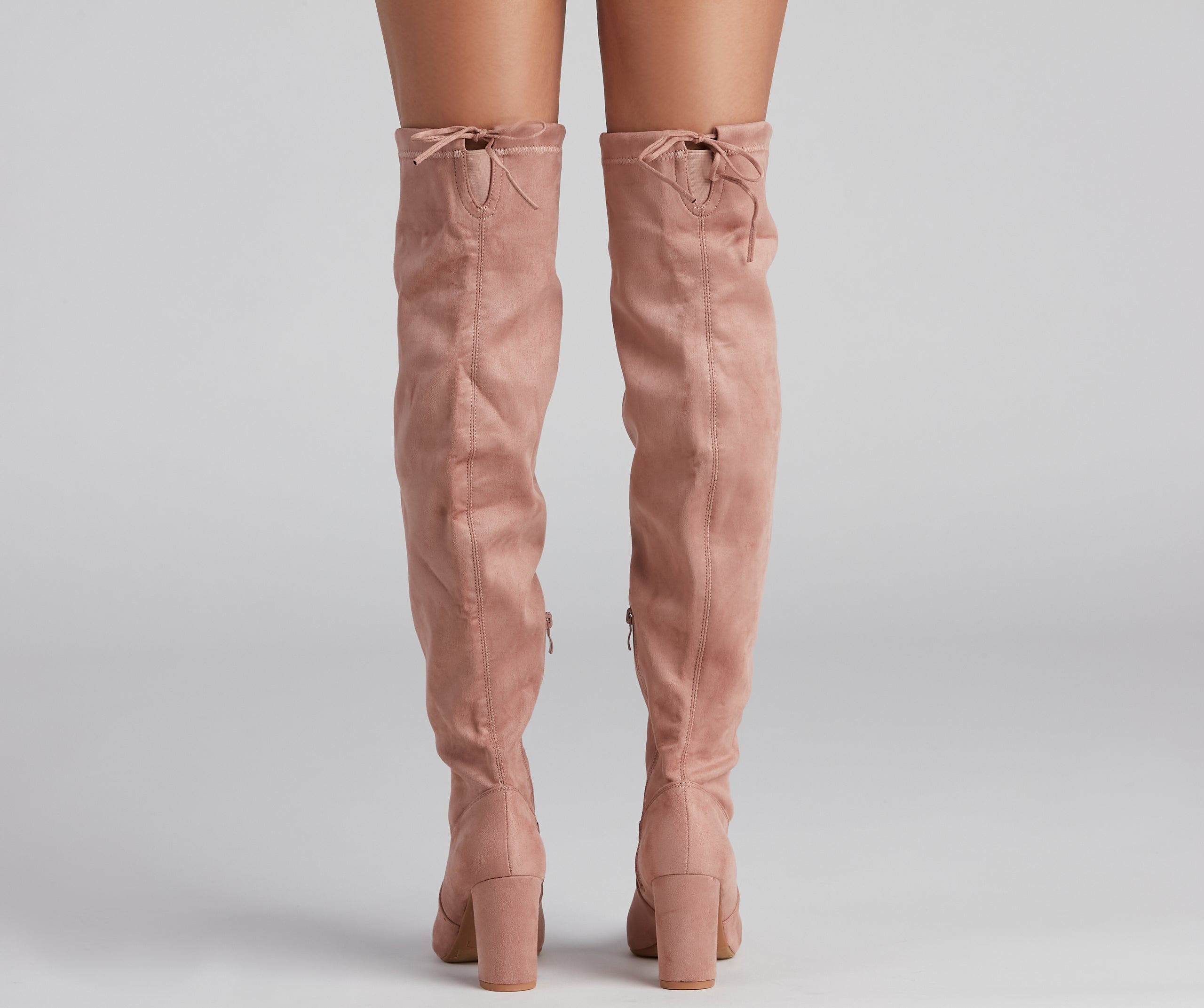 Classic Chic Faux Suede Boots