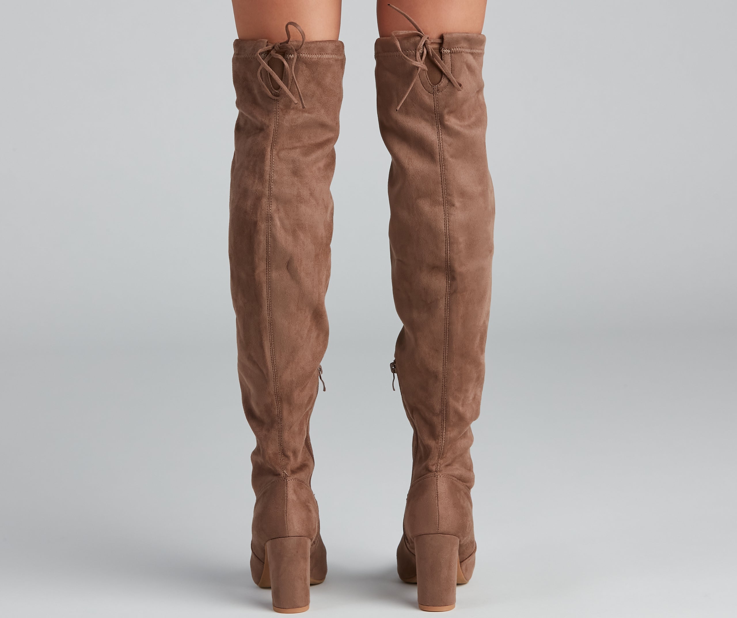 Classic Chic Faux Suede Boots