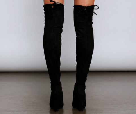 Always Chic Over-The-Knee Heeled Boots