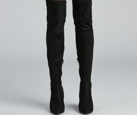 Stylish Moment Over The Knee Boots