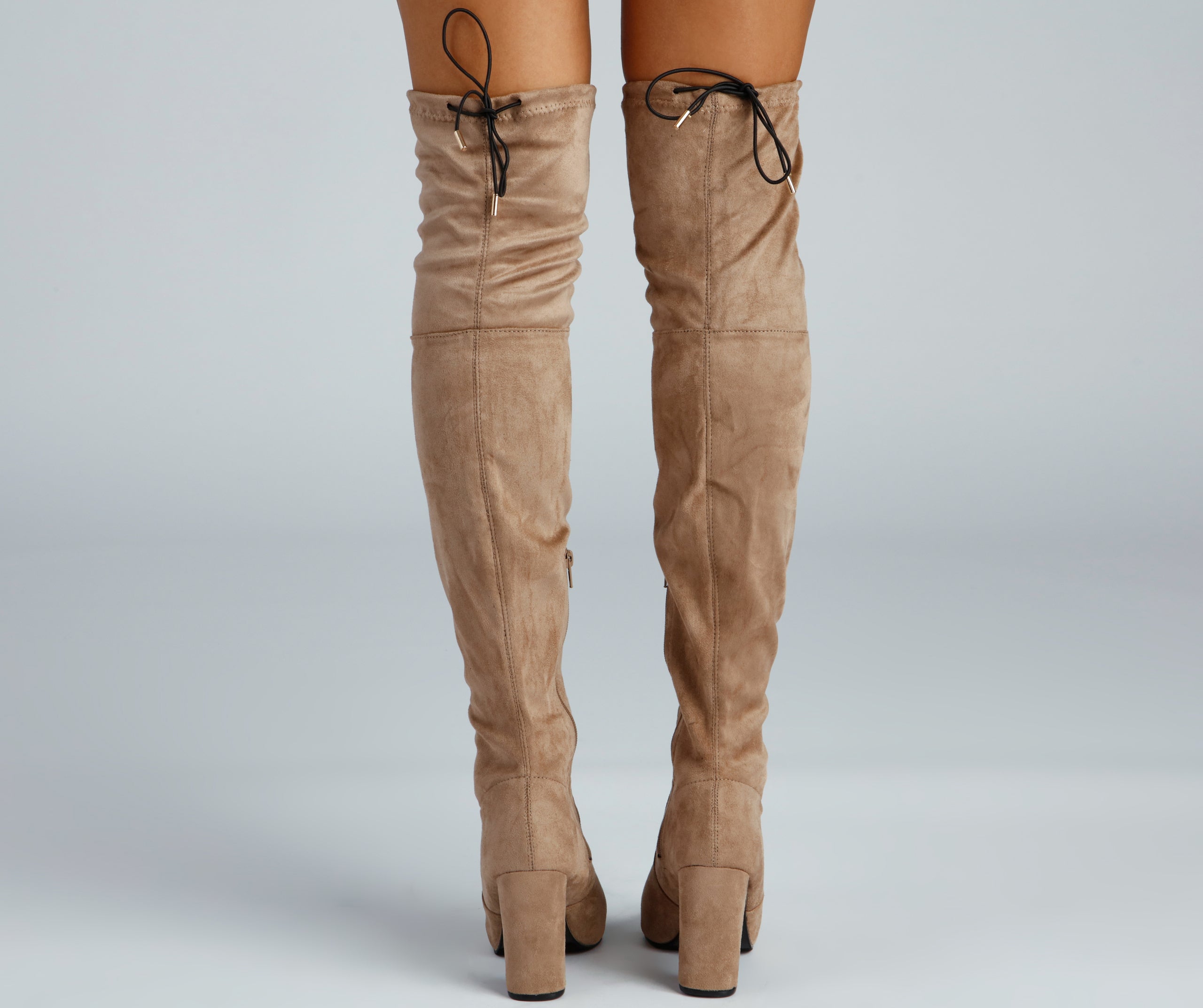 Stylish Moment Over The Knee Boots