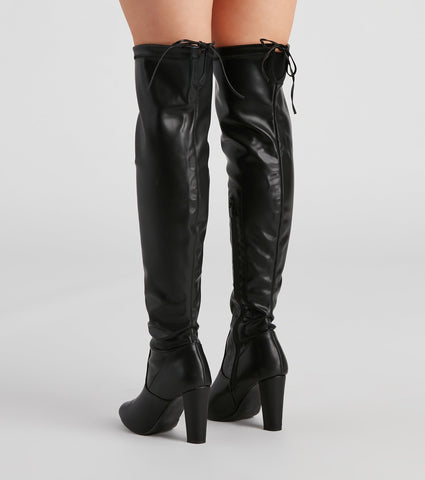 Strut In Style Over-The-Knee Boots