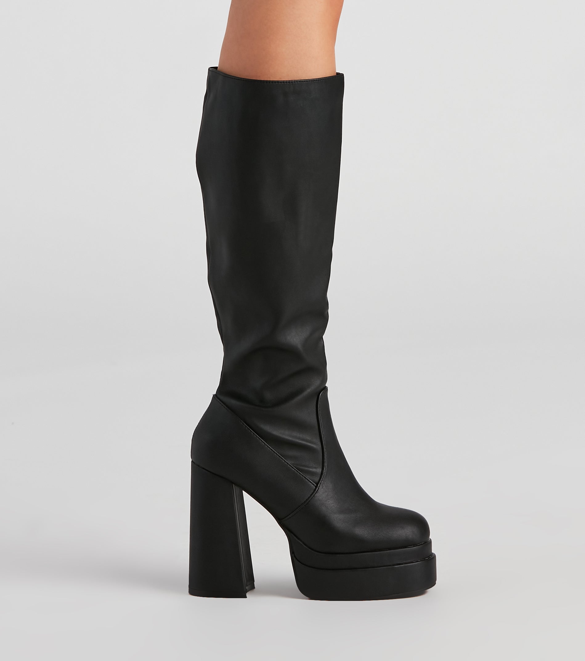 Rad And Retro Under The Knee Boots