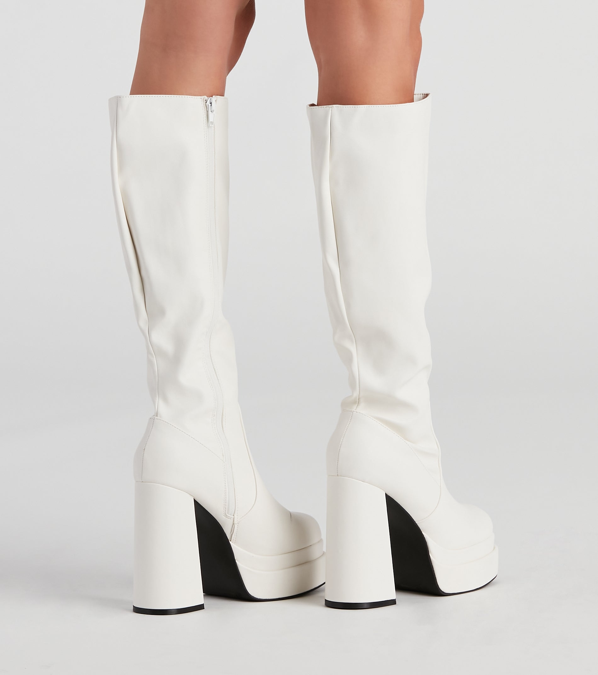 Rad And Retro Under The Knee Boots