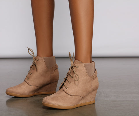 Bottines en faux daim So Basic