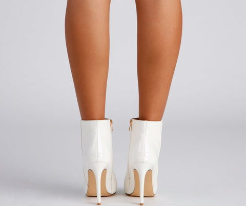 Style Points Stiletto Ankle Booties